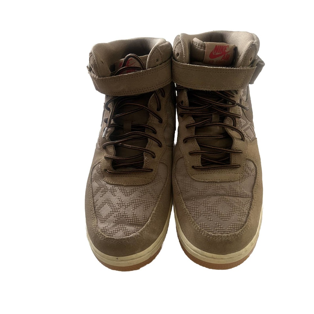 Nike Air Force 1 Mid '07 Flax 2021 Size 10.5 Khaki